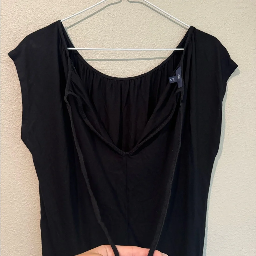 GAP Black Casual Women's Stretchy Top - Picture 4 of 5